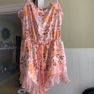 Victoria’s Secret floral lingerie romper